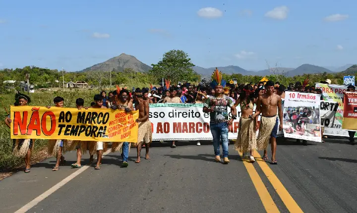 A resistência na Terra Indígena São Marcos contra o Marco Temporal