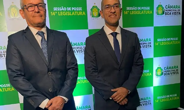 Arthur Henrique é empossado para segundo mandato como prefeito de Boa Vista; Marcelo Zeitoune assume como vice-prefeito