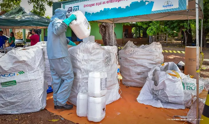 Com foco na preservação ambiental, prefeitura inicia recolhimento de embalagens vazias de agrotóxicos