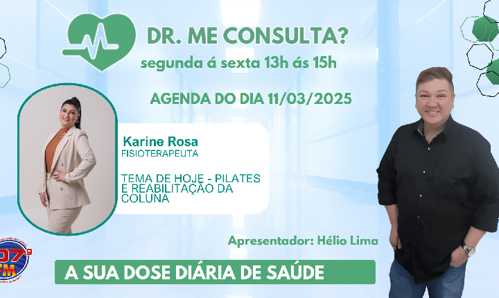 DR ME CONSULTA - ENTREVISTA COM : FISIOTERAPEUTA KARINE ROSA