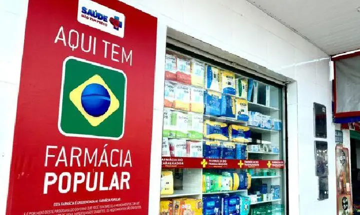 Farmácia Popular passa a oferecer 95% dos medicamentos gratuitamente.
