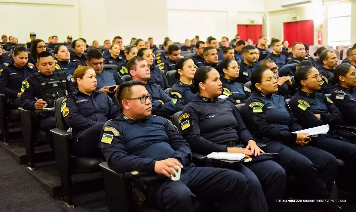 Guardas municipais participam de capacitação sobre atendimento humanizado às vítimas de violência doméstica