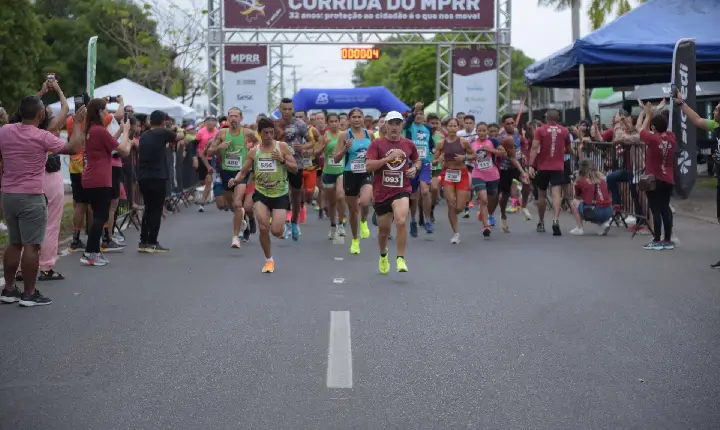 Inscrições para a 3ª Corrida do MPRR iniciaram nesta terça-feira