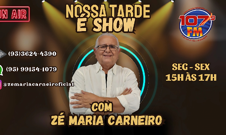 Nossa tarde é Show