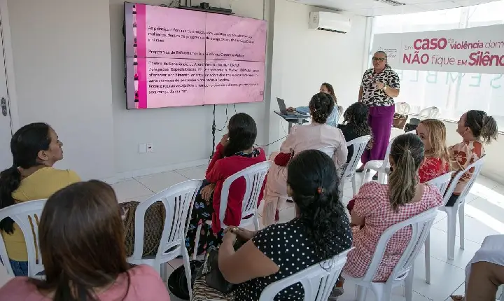 Palestra na Secretaria Especial da Mulher reflete papel da assistência social na cura de vítimas de violência doméstica