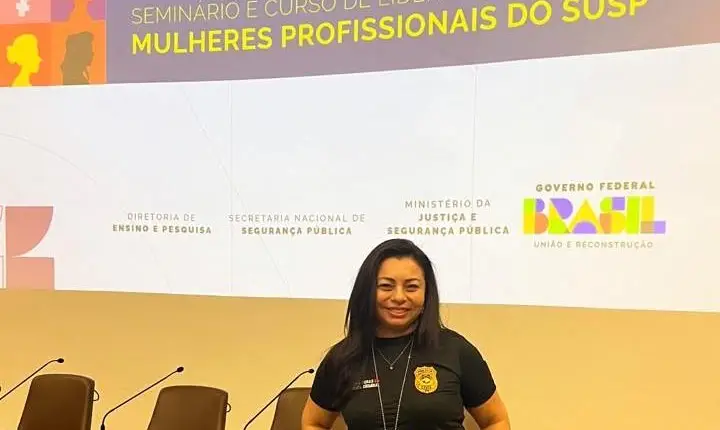 Perita da Polícia Civil de Roraima participa de capacitação para lideranças femininas