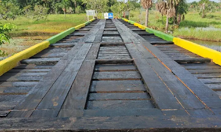 Pontes são reconstruídas em regiões produtivas do município Alto Alegre