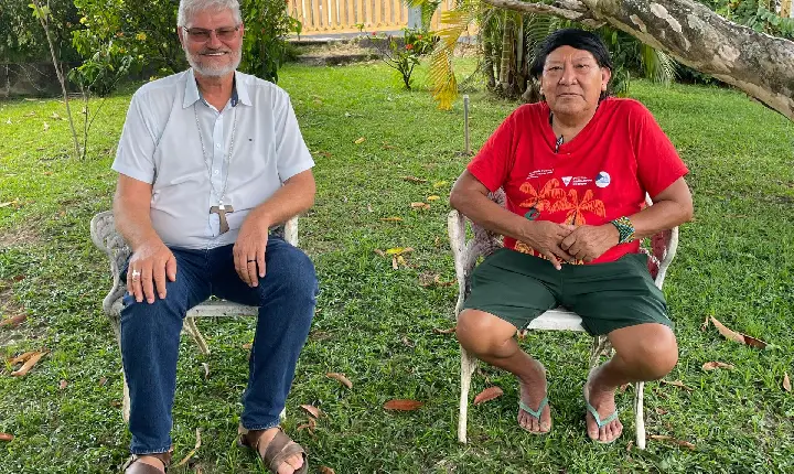 Xamã Davi Kopenawa Visita Diocese de Roraima e Fortalece Defesa dos Povos Indígenas