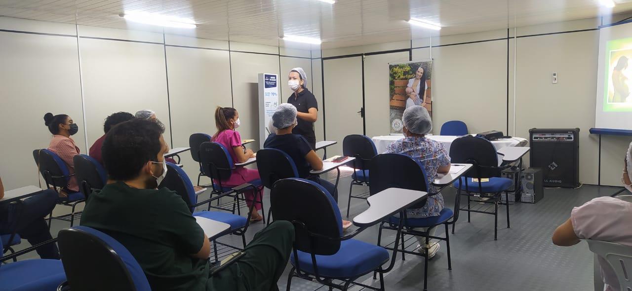 Importância da amamentação é tema de curso para servidores da Maternidade