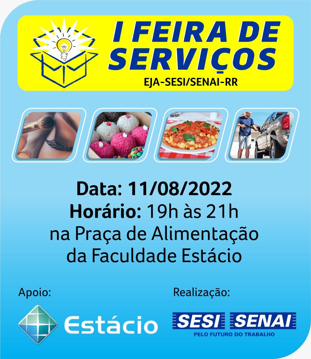 SESI realiza 1° Feira de Serviços da Educação de Jovens e Adultos