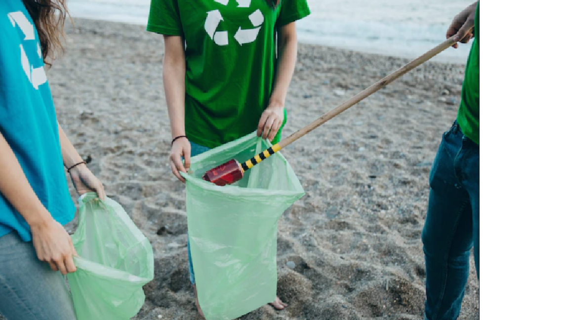 UFRR promove ação voluntária de coleta de resíduos sólidos na Praia do Caçari