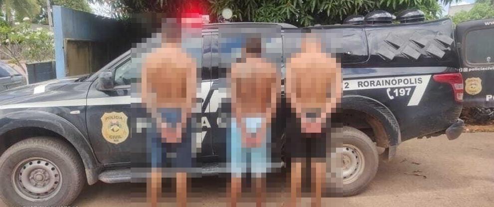 Polícia prende membros de facção que ordenaram pichação em muro da Delegacia