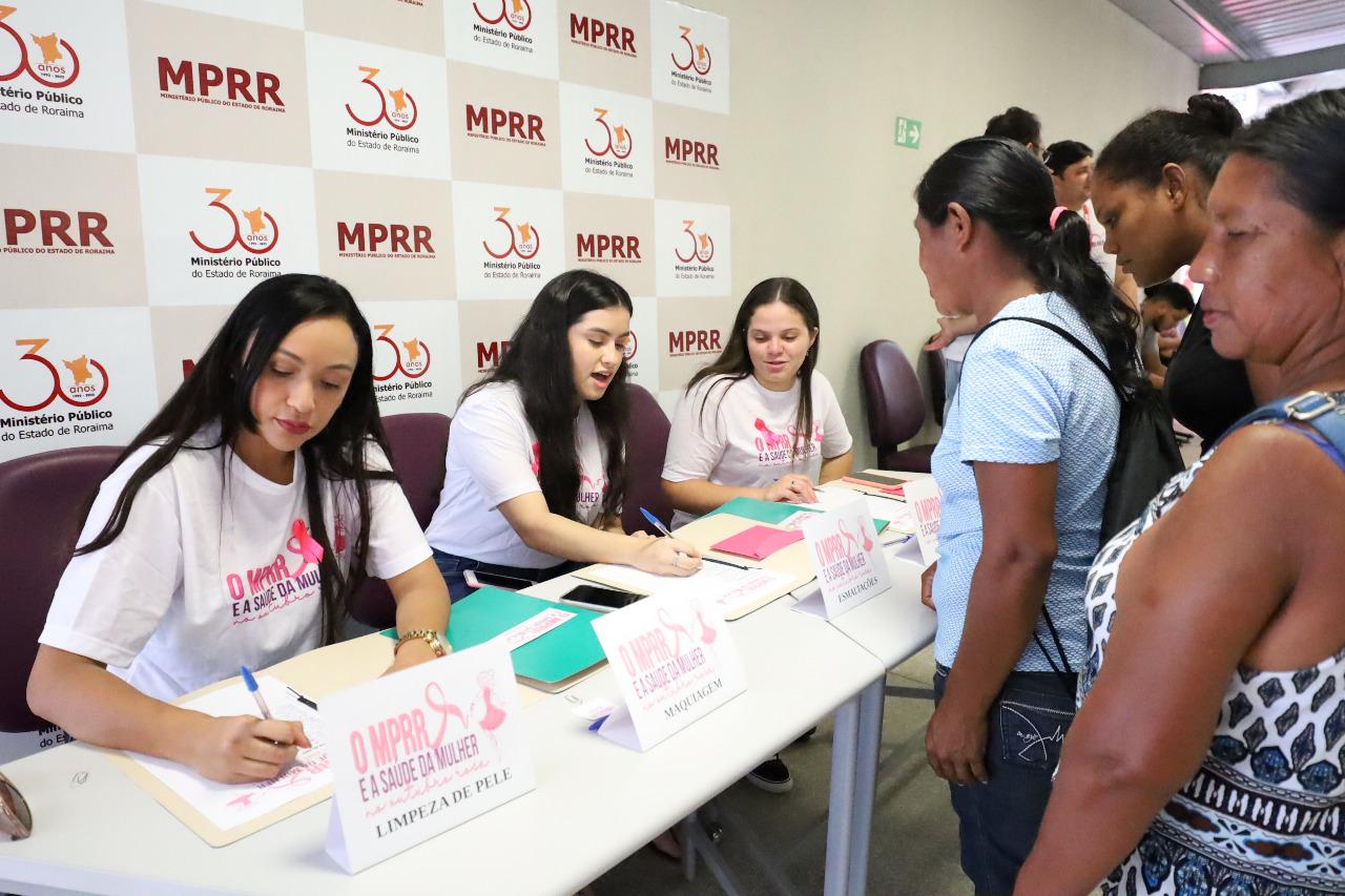 MPRR realizou evento voltado para a saúde da mulher