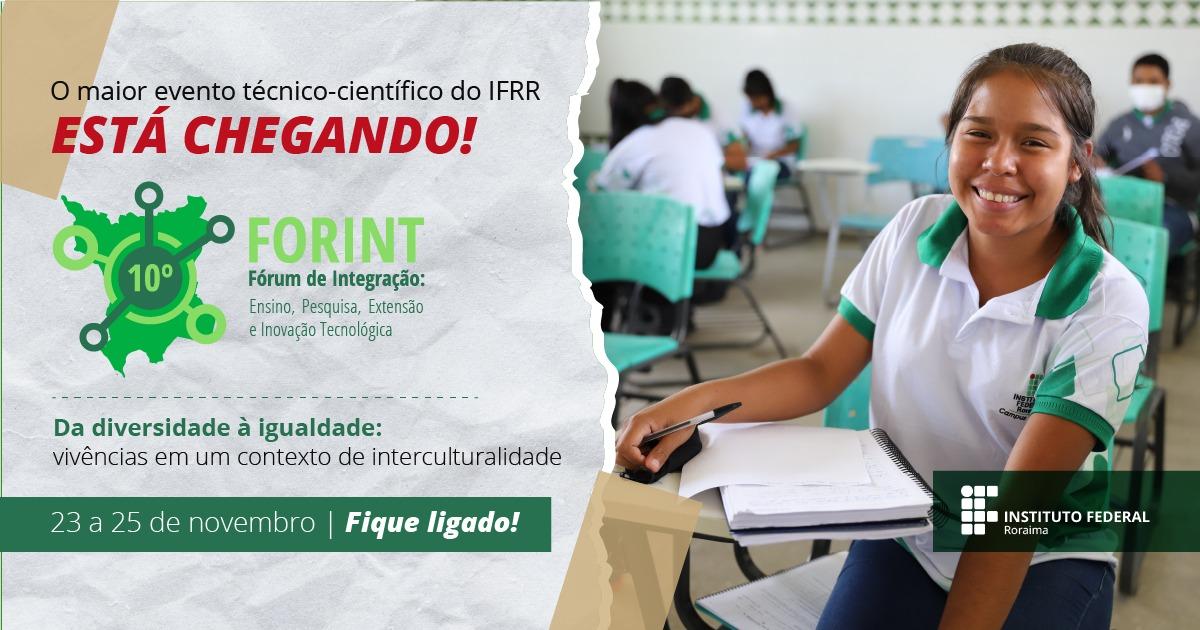 Maior evento técnico-cientifico do IFRR ocorrerá no Campus Amajari