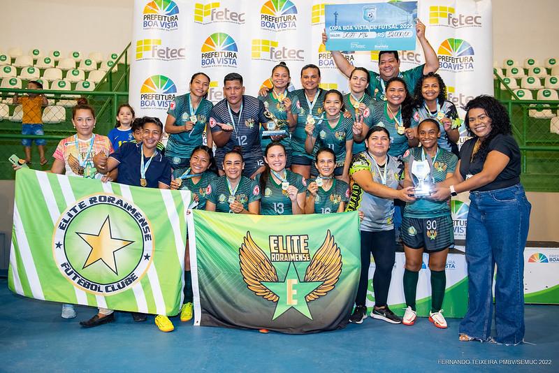 “Elite Roraimense” é o time vencedor da 3ª Copa Boa Vista de Futsal