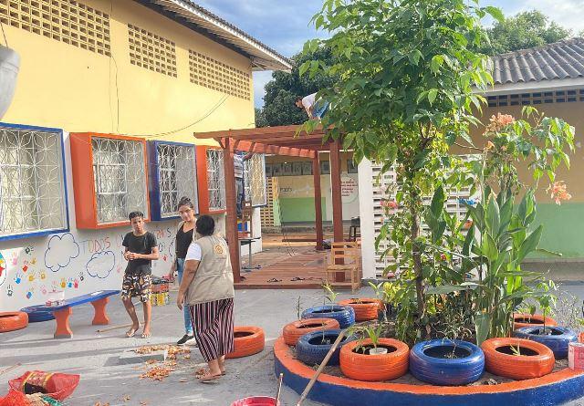 Escola Ulysses Guimarães terá espaço de convivência em parceria com ONG