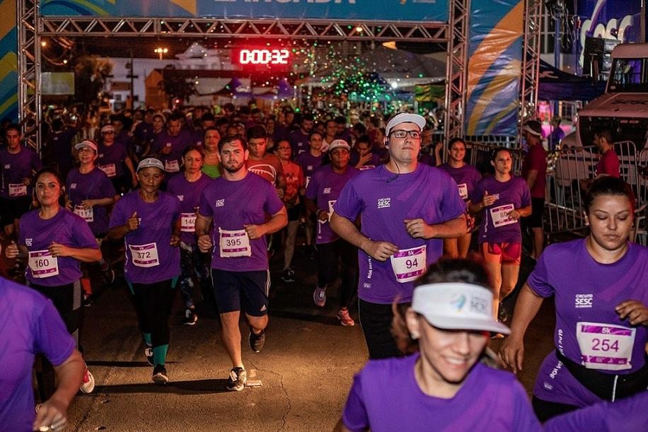 inscrições para a 1ª etapa do Circuito Sesc de Corridas abre nesta segunda-feira (12)