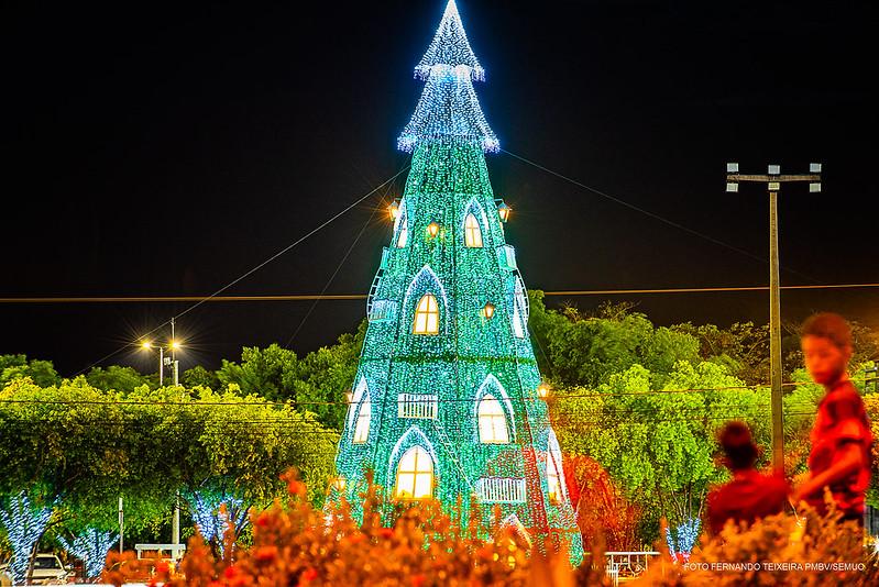 Maiores símbolos natalinos de Boa Vista serão iluminados neste domingo (04)