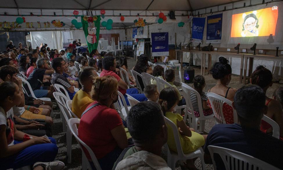 OIM promove atividades culturais em celebração ao Dia Internacional dos Migrantes, em Roraima