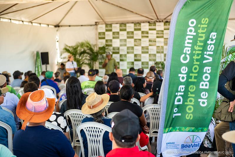 Cerca de 300 pessoas participaram de dois dias de muito aprendizado sobre a cultura de hortifrutis