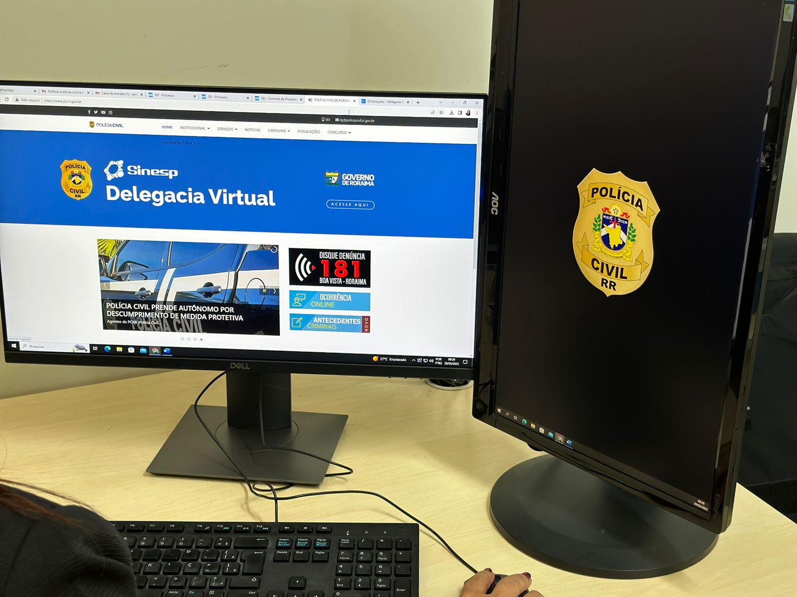 Delegacia Virtual  registra mais de 24 mil ocorrências em apenas 2 anos