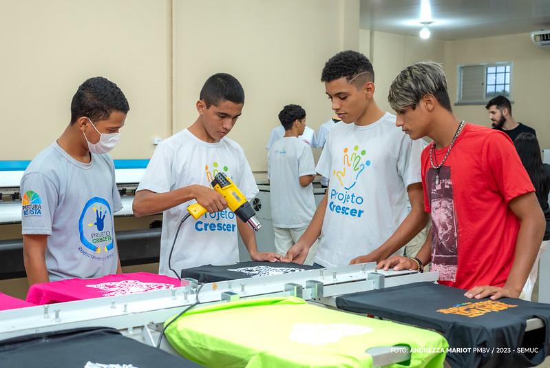 Capacitação de Jovens em Boa Vista: Oficina de Personalizados e Produtos Serigráficos para Geração de Renda