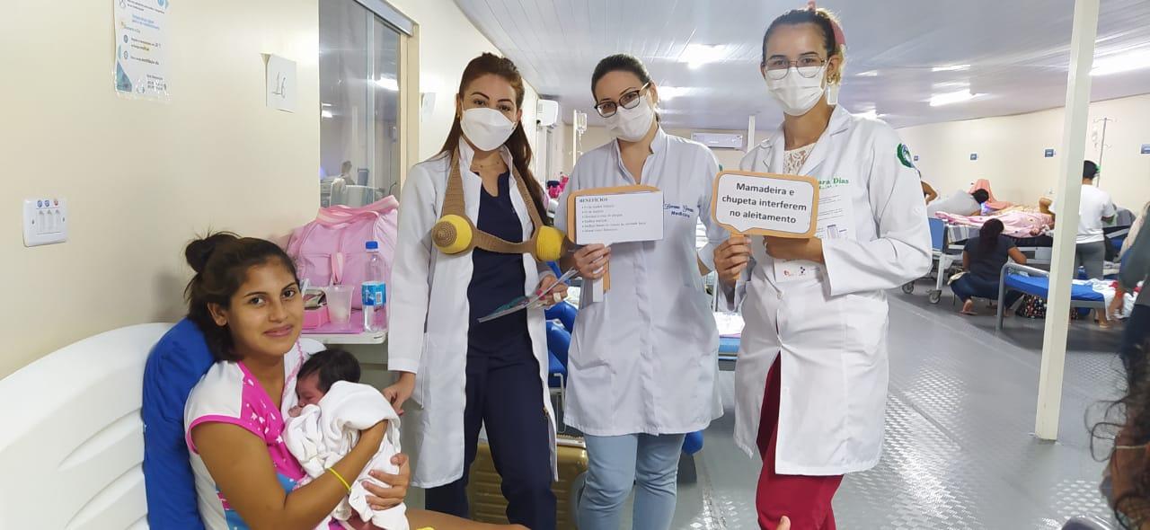 Maternidade realiza programação voltada para estimular doação de leite materno