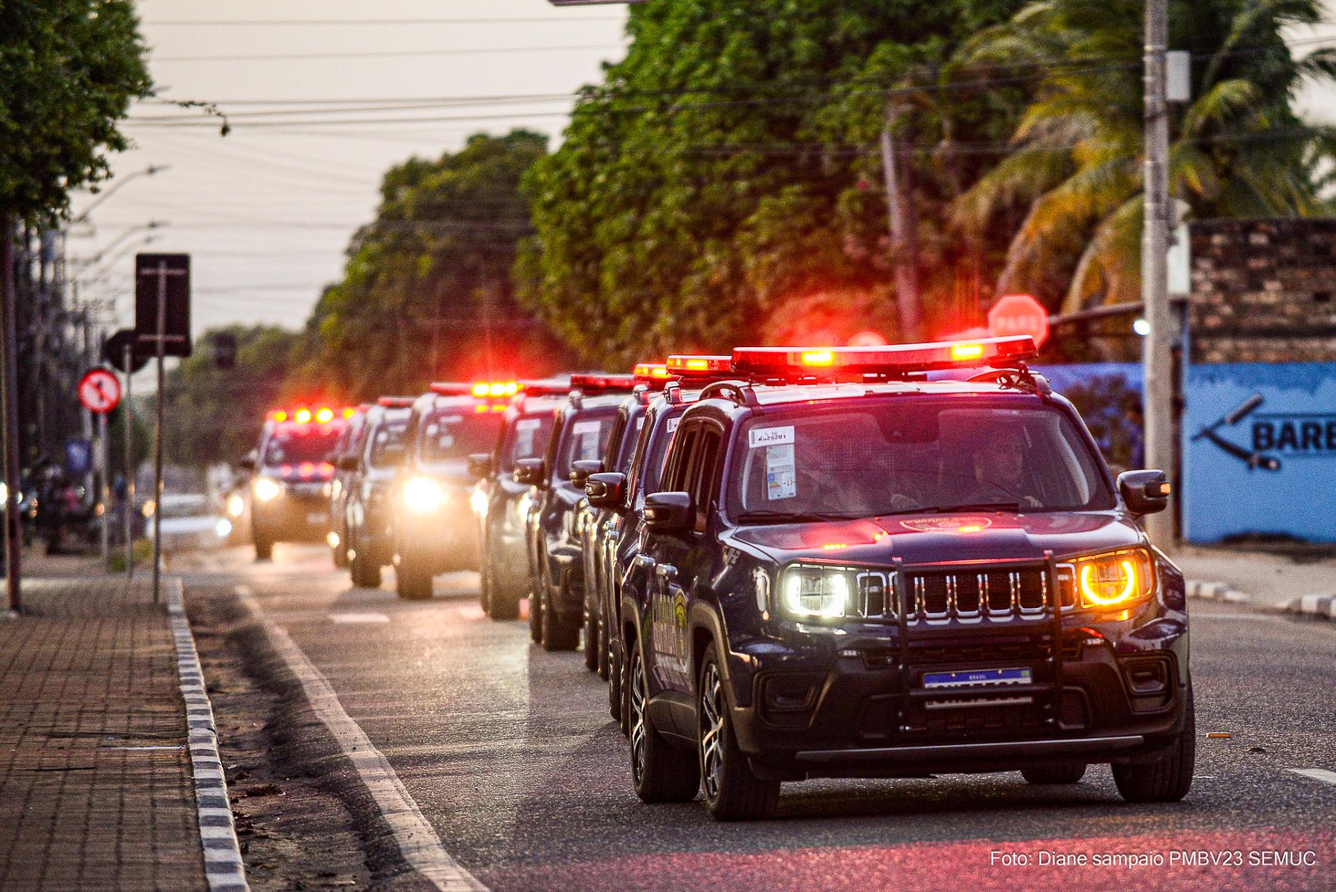 Prefeitura renova frota de veículos da GCM e fortalece ações de segurança em Boa Vista