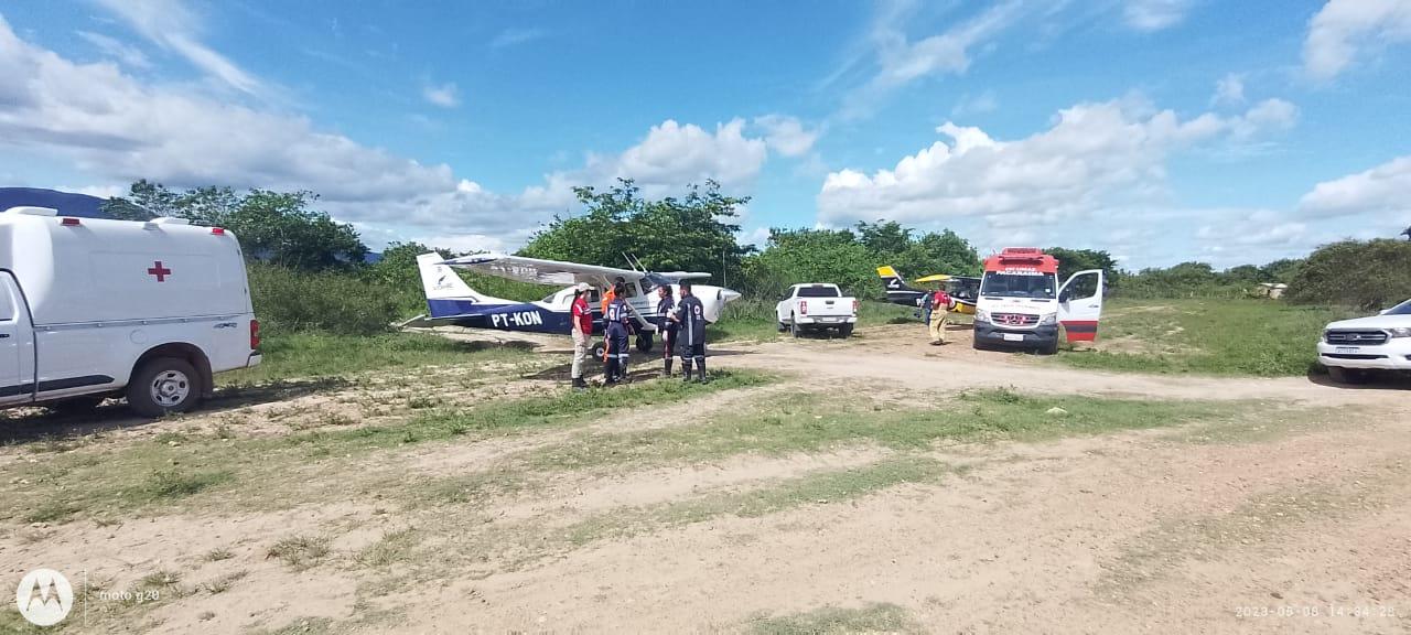 Servidores do governo feridos em acidente são resgatados por aeronaves em Pacaraima