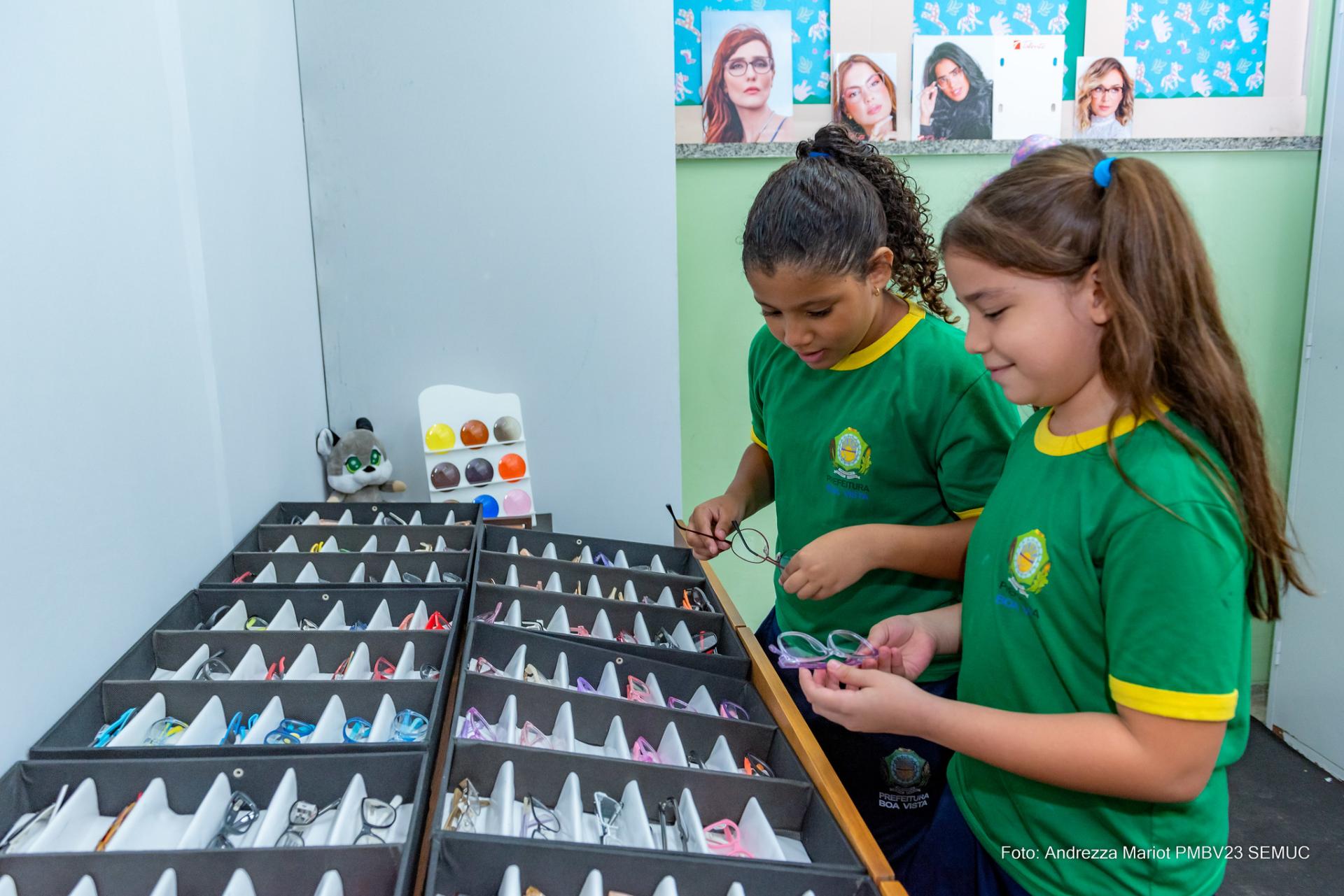 Alunos da escola Palmira de Castro Machado serão atendidos por oftalmologistas neste sábado (17)