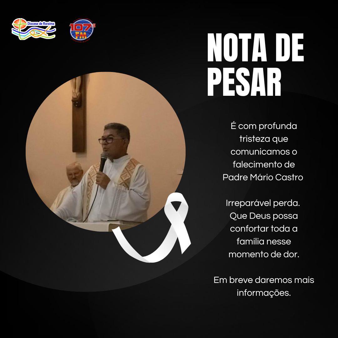 Aos 55 anos, morre Padre Mário Castro