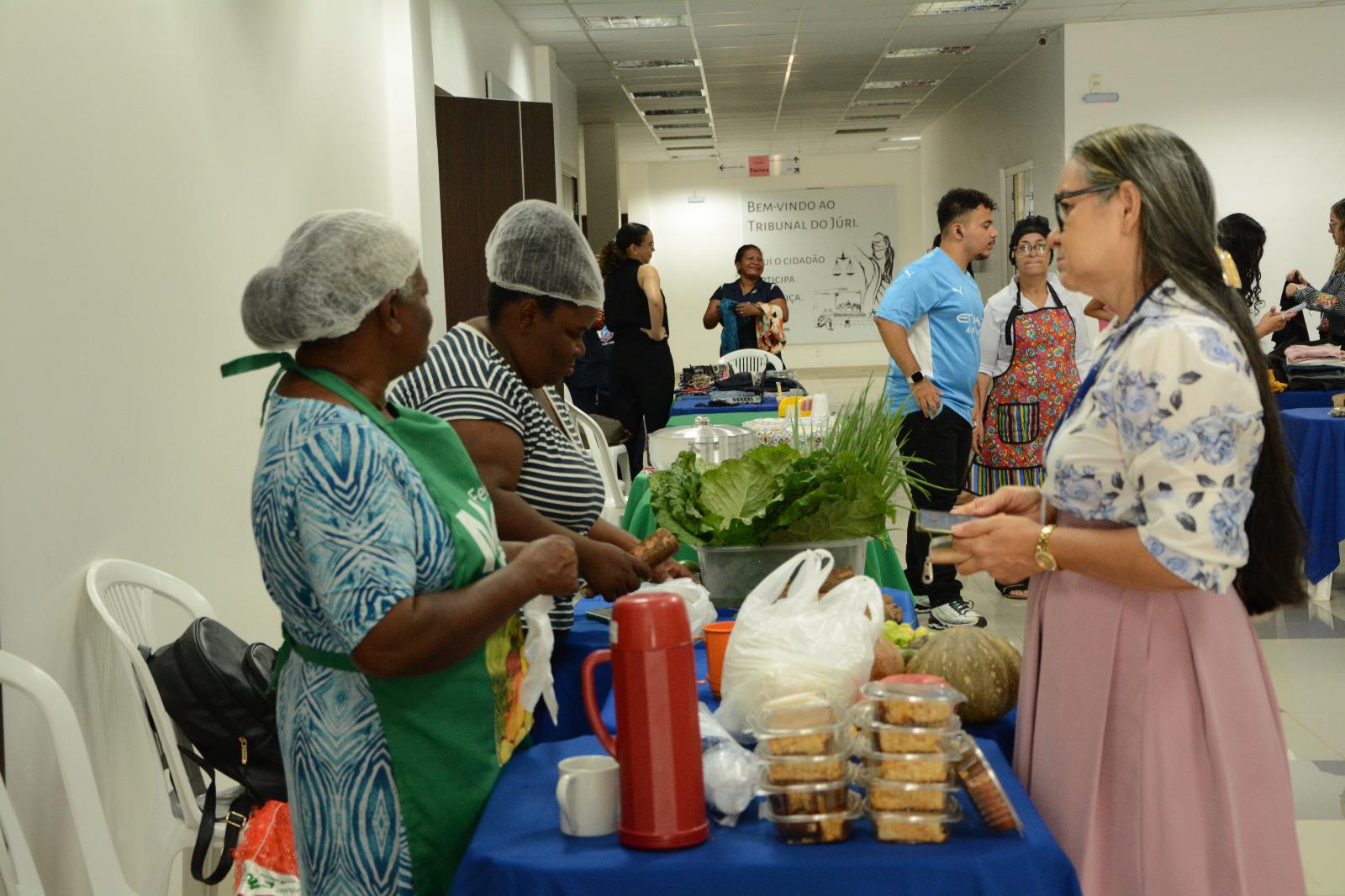 Feira de Orgânicos e Bazar encerram programação promovida pelo TJRR