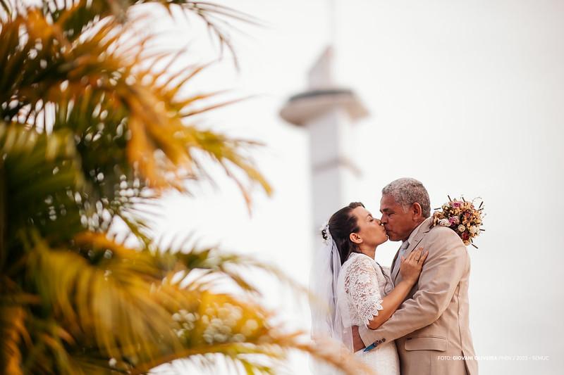 Parque do Rio Branco, principal cartão-postal de Boa Vista, se torna cenário de casamento coletivo