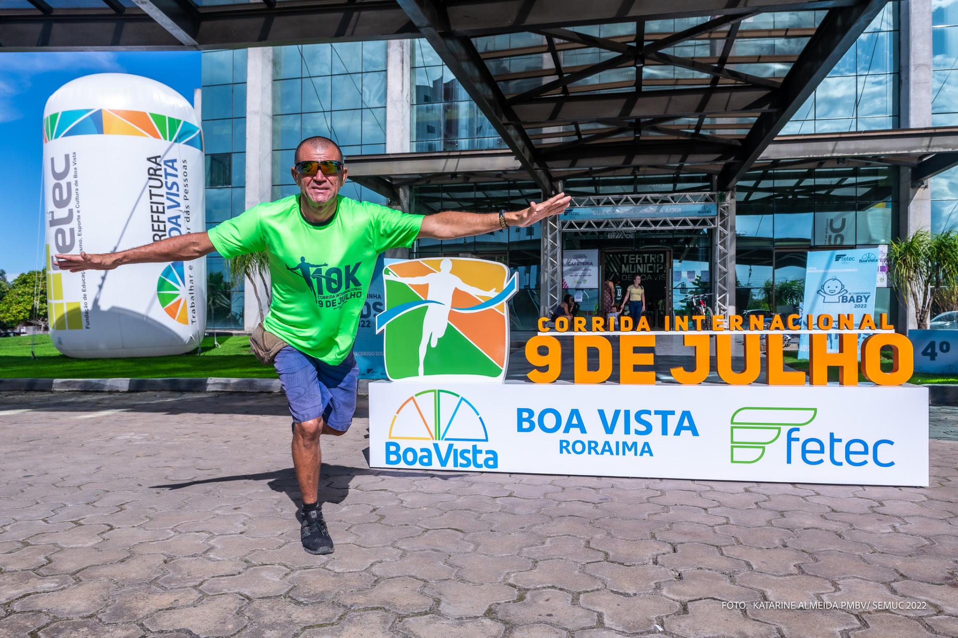 Prefeitura de Boa Vista inicia entrega dos kits para a Corrida Internacional 9 de Julho na próxima segunda-feira (03)