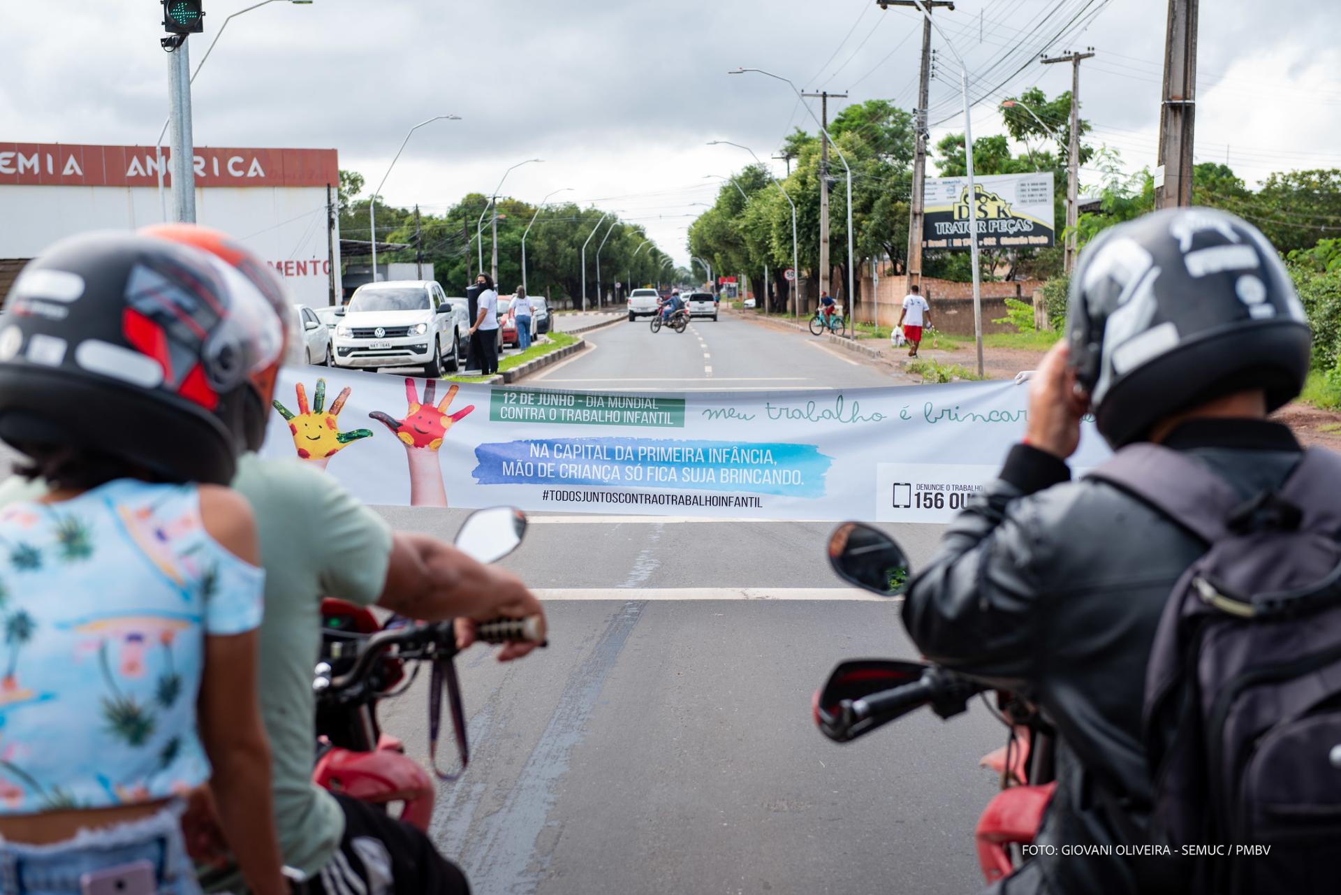 Prefeitura de Boa Vista realiza ações alusivas ao Dia Mundial de Combate ao Trabalho Infantil