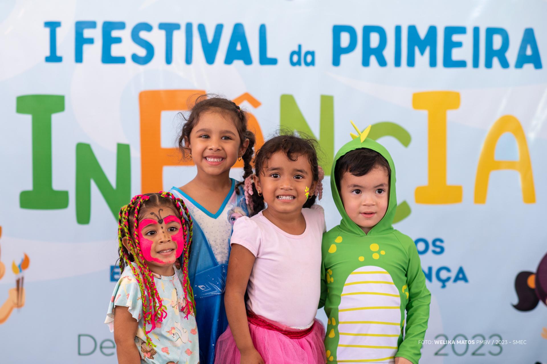 Creches e pré-escolas de Boa Vista celebram Festival da Primeira Infância