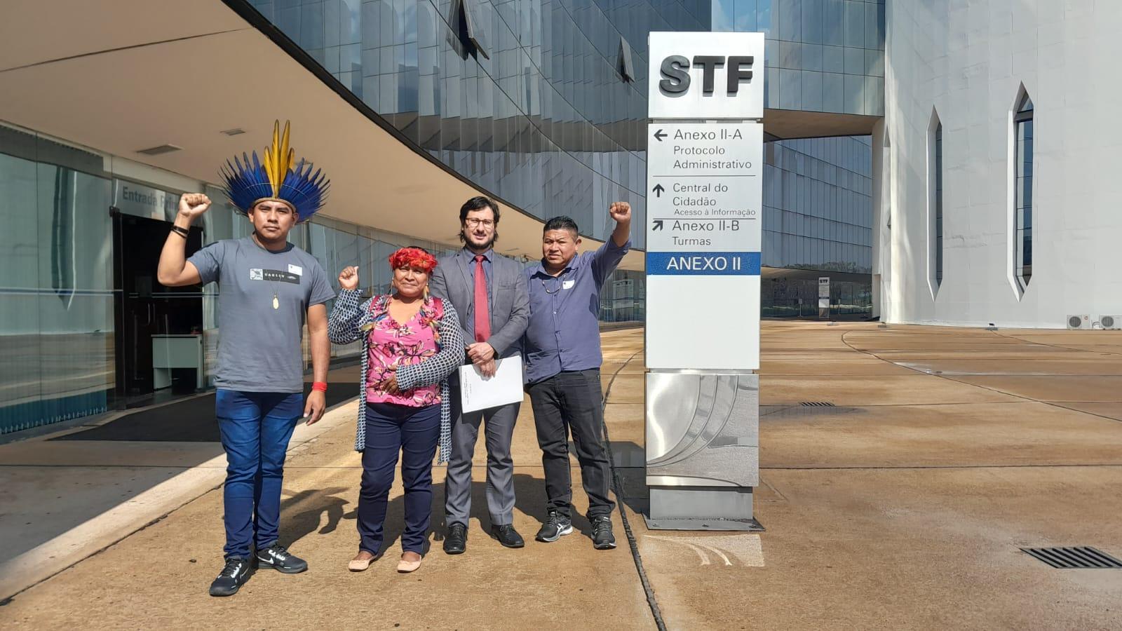 Lideranças de Roraima vão ao STF pedir que ministro Cristiano Zanin vote contra o Marco Temporal