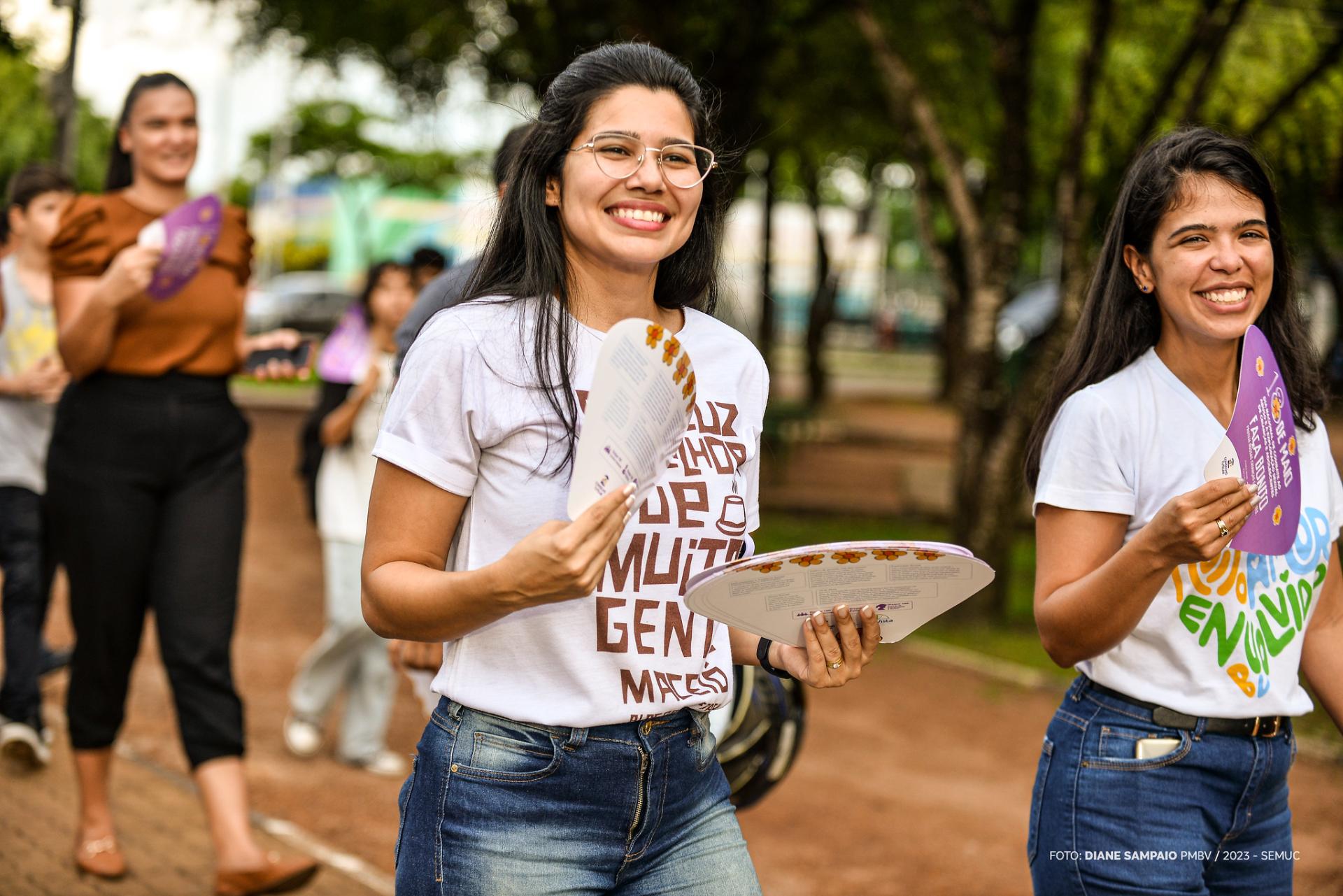 Mulheres de Boa Vista podem para participar da 1ª Corrida Patrulha Maria da Penha