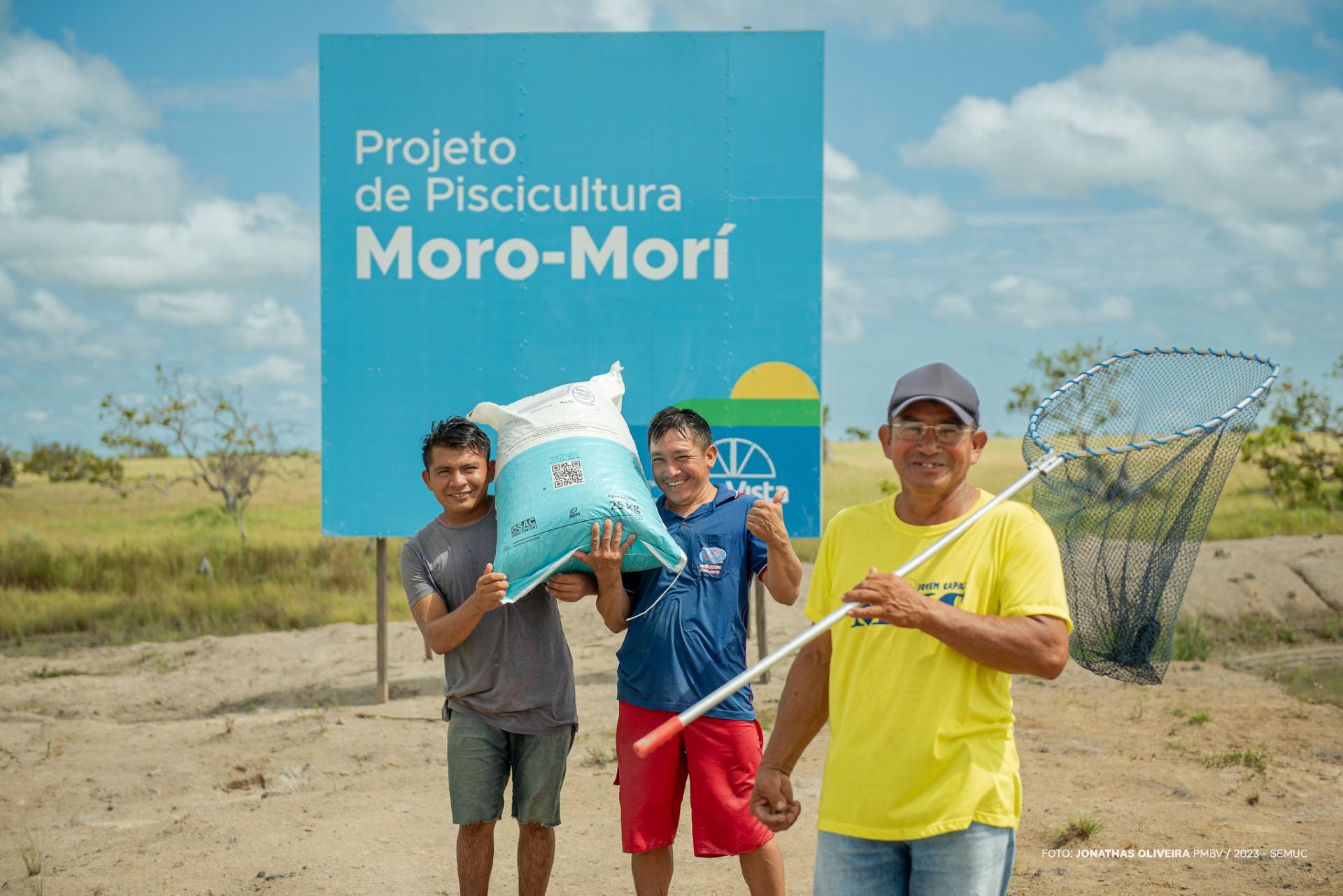 Produtores da Comunidade Vista Alegre recebem capacitação para projeto de criação de peixes