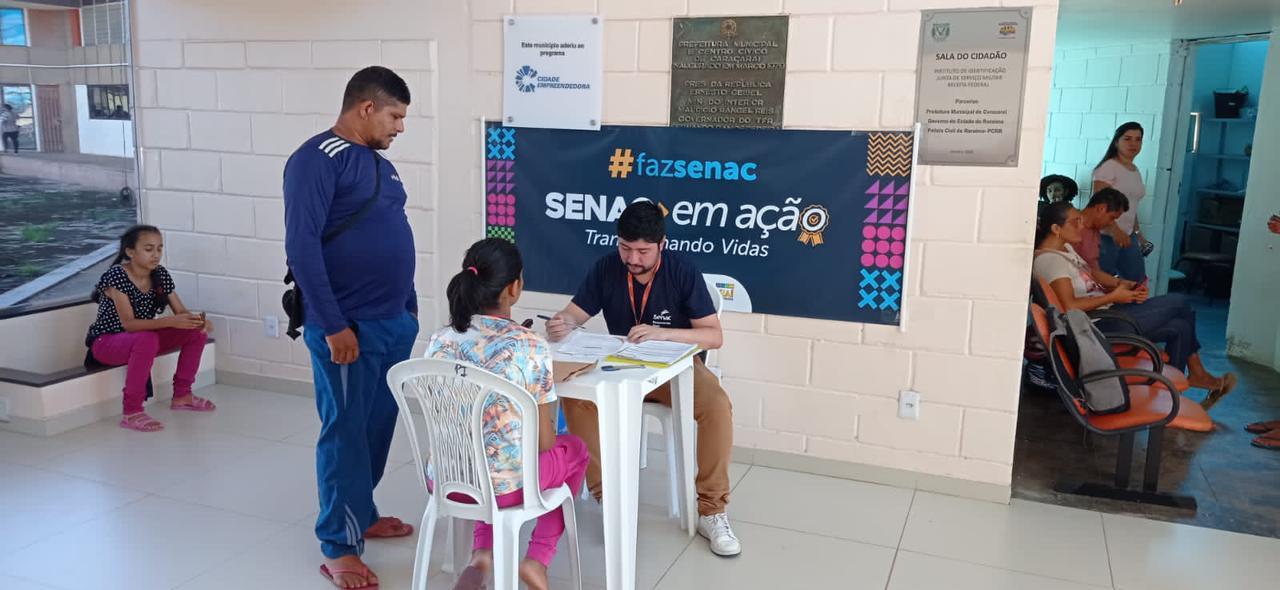 Senac lança 60 vagas para cursos gratuitos em Caracaraí