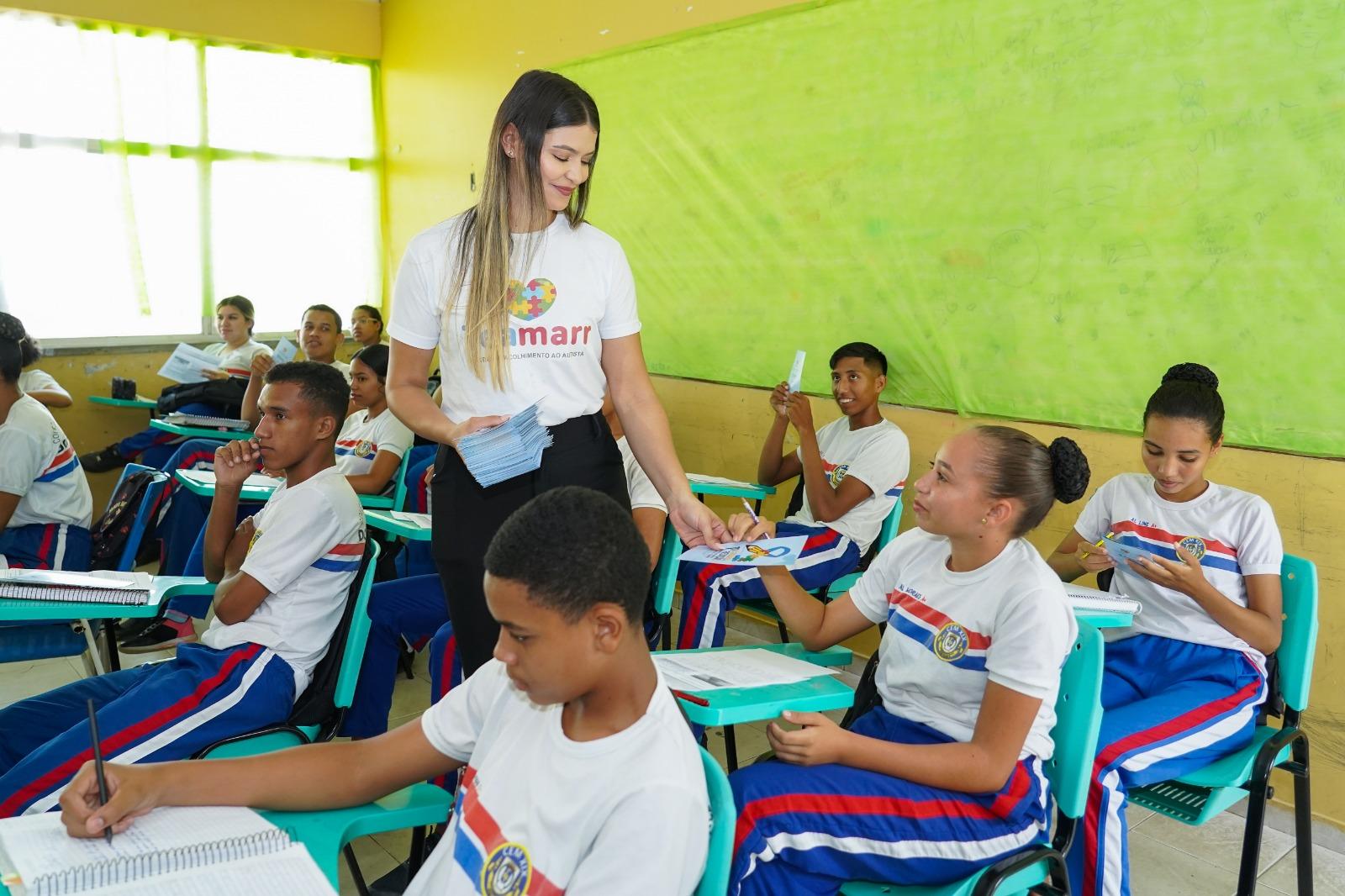 Centro de Acolhimento ao Autista da ALE-RR leva concurso de redação até escolas do interior do Estado