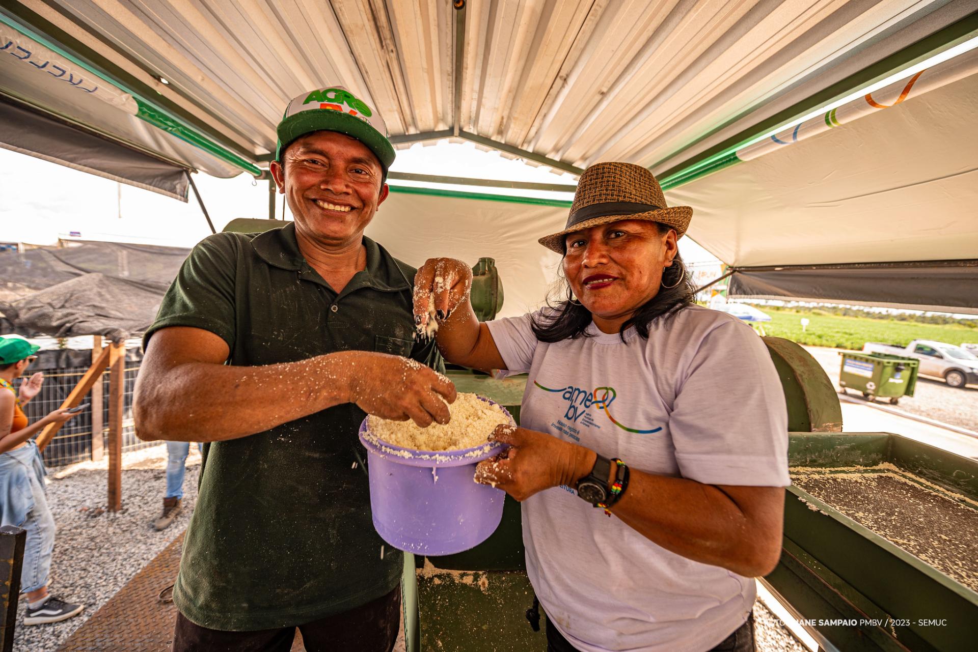 Comunidades indígenas de Boa Vista recebem 2ª casa de farinha móvel