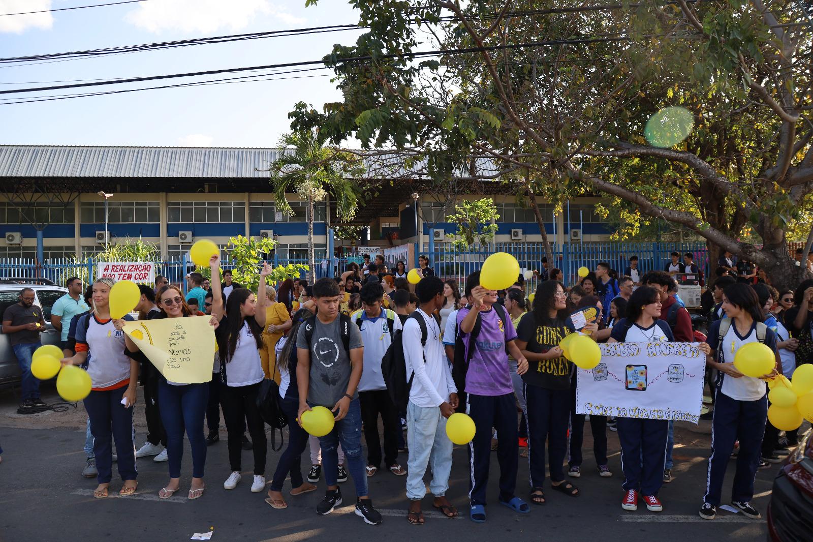 Setembro Amarelo: MPRR realiza blitz de sensibilização à vida