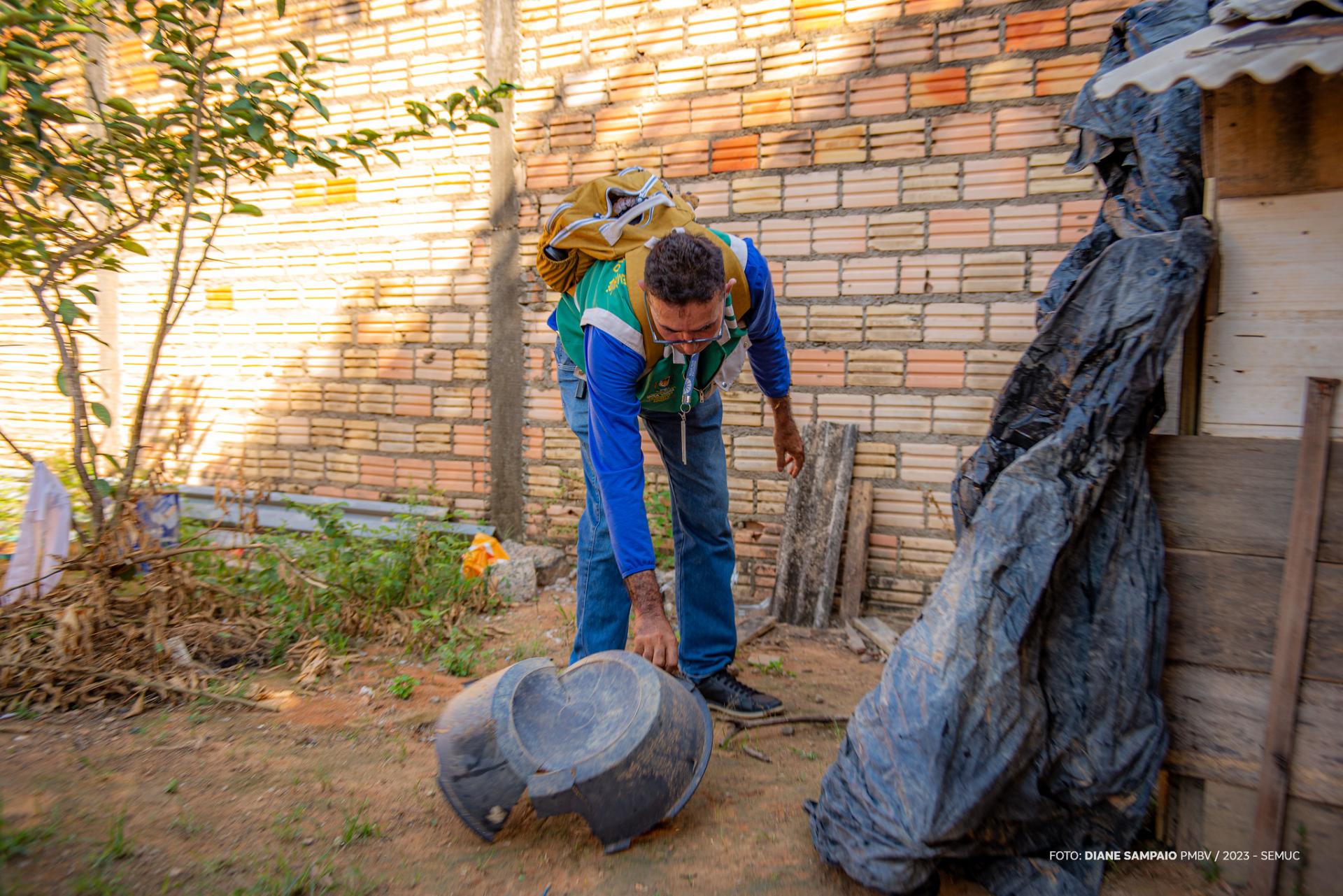 Bairro Pedra Pintada recebe mutirão “Todos Unidos Contra a Dengue”