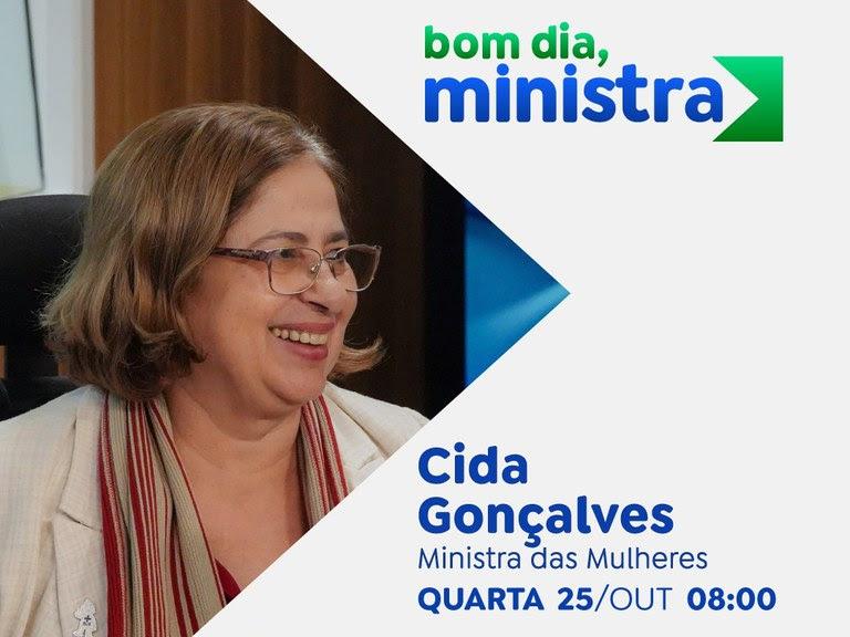 Bom dia, Ministra: Cida Gonçalves detalha Pacto Nacional de Prevenção aos Feminicídios