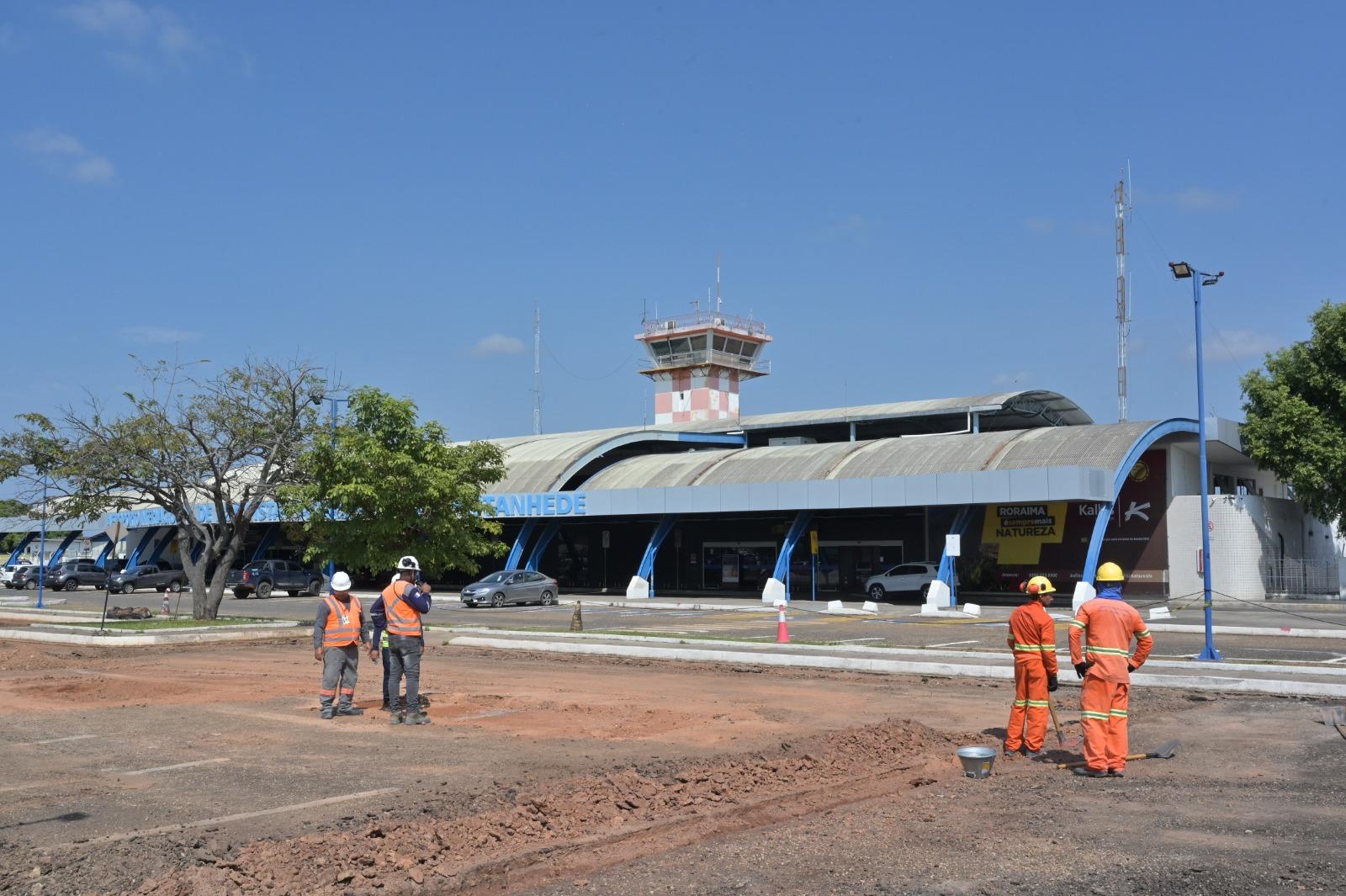 Comissão da Assembleia Legislativa de Roraima acompanha obras do aeroporto de Boa Vista