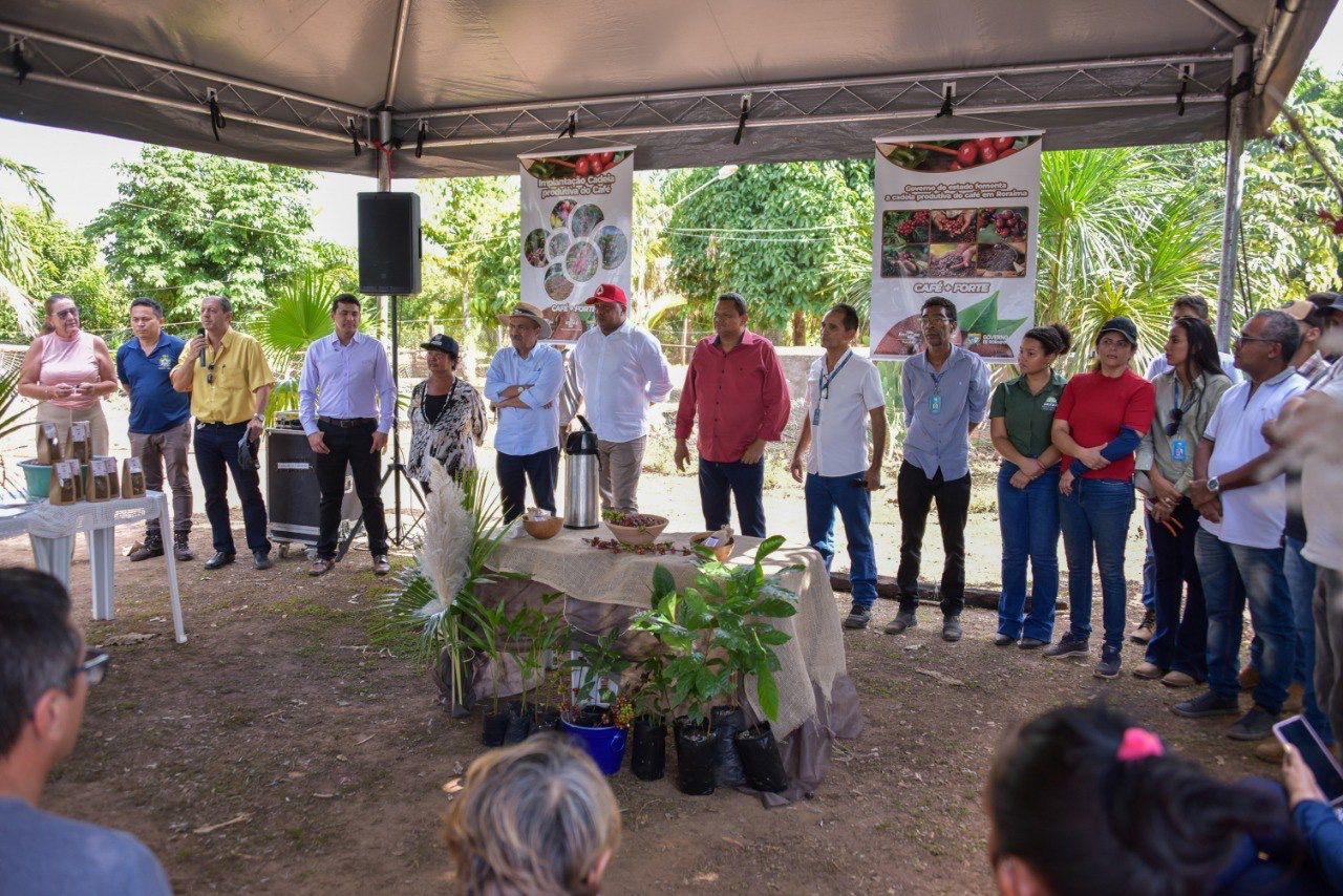 Governo promove encontro para plantio de café com expectativa de consolidação local do grão em Roraima