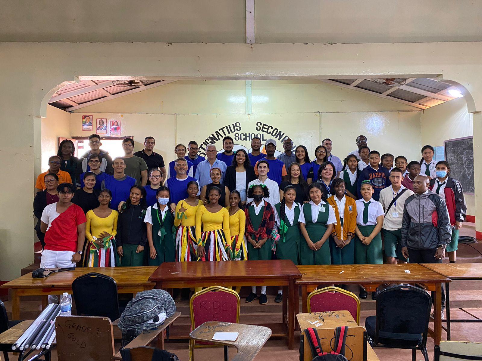 Colegio Militarizado Aldébaro José Alcântara realiza 11ª edição de Intercâmbio com alunos da Guiana