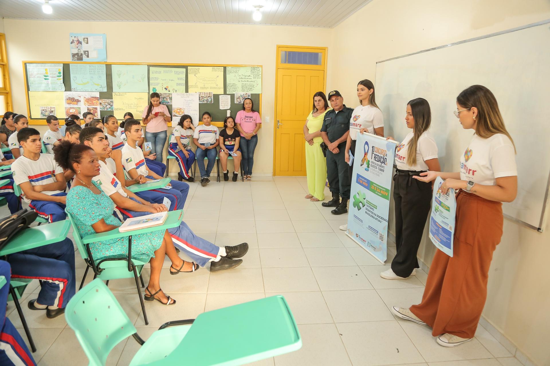 Com foco no autismo, concurso de redação do Teamarr recebe quase 600 inscrições