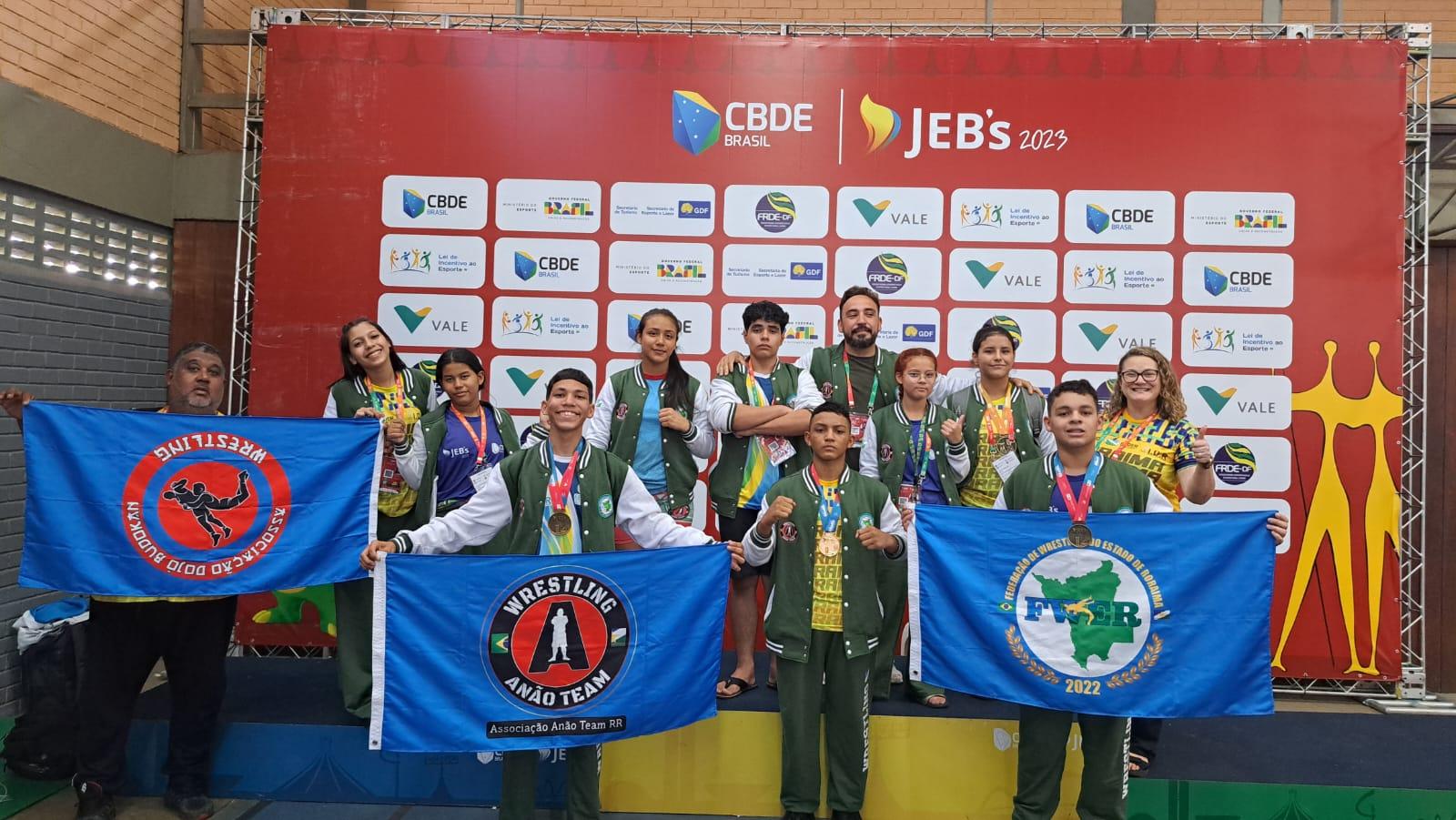 Equipe de wrestling retorna para Roraima com quatro medalhas na bagagem